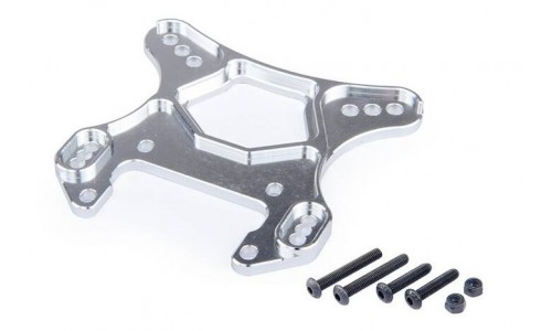 Losi 5ive LT CNC Alloy 8MM Front Shock Support - SILVER | Rovan Sports